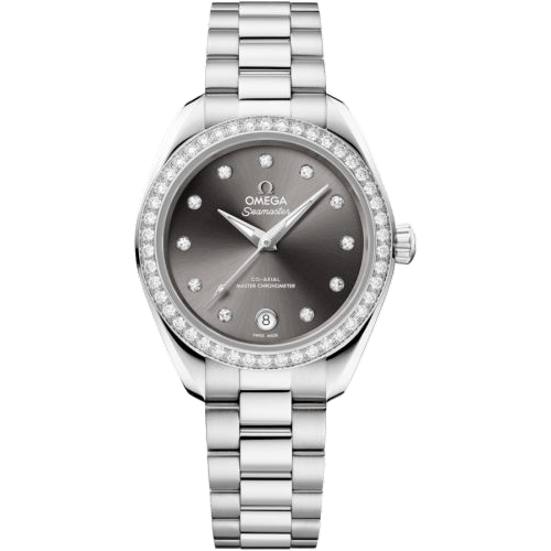 Seamaster Aqua Terra 150M Master Co-Axial 30 Stainless Steel - Diamond / Grey - Diamond / Bracelet