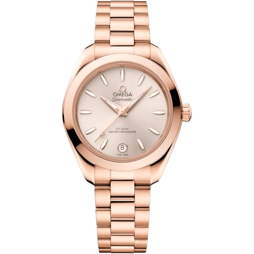 Seamaster Aqua Terra 150M Master Co-Axial 30 Sedna Gold / Linen / Bracelet