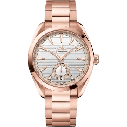 Seamaster Aqua Terra 150M Master Chronometer Small Seconds 41 Sedna Gold / Silver / Bracelet