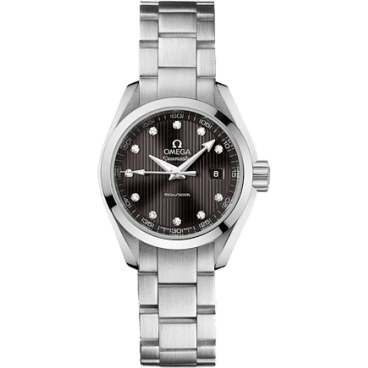 Seamaster Aqua Terra 150M Quartz 30 Stainless Steel / Grey / Bracelet