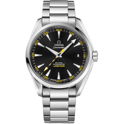 Seamaster Aqua Terra 150m Co-Axial 41.5 Stainless Steel / Black / Bracelet / >15'000 Gauss