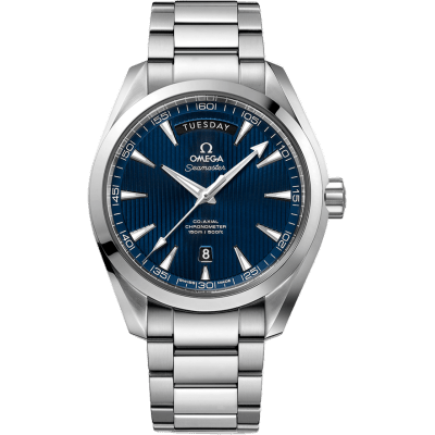 Seamaster Aqua Terra 150m Co-Axial 41.5 Day-Date Stainless Steel / Blue / Bracelet