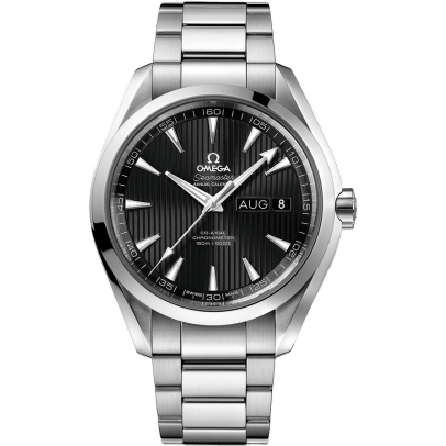 Seamaster Aqua Terra 150M Co-Axial 43 Annual Calendar Stainless Steel / Black / Bracelet