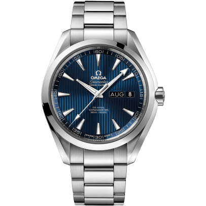 Seamaster Aqua Terra 150M Co-Axial 43 Annual Calendar Stainless Steel / Blue / Bracelet