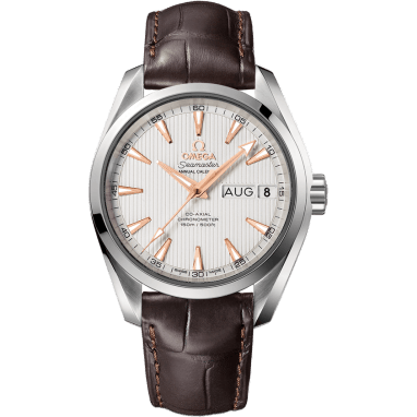 Seamaster Aqua Terra 150M Co-Axial 38.5 Annual Calendar 38.5 Stainless Steel / Silver