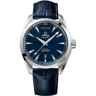 Seamaster Aqua Terra 150m Co-Axial 41.5 Day-Date Stainless Steel / Blue