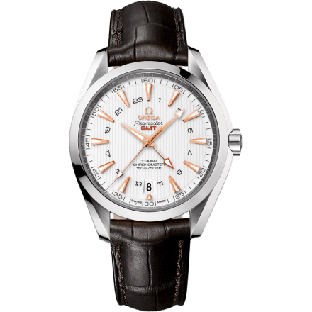 Seamaster Aqua Terra 150M Co-Axial 43 GMT Stainless Steel / Silver
