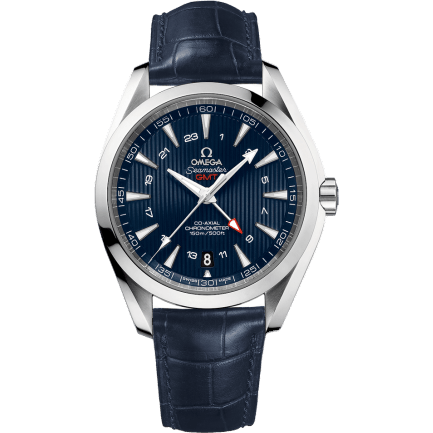 Seamaster Aqua Terra 150M Co-Axial 43 GMT Stainless Steel / Blue