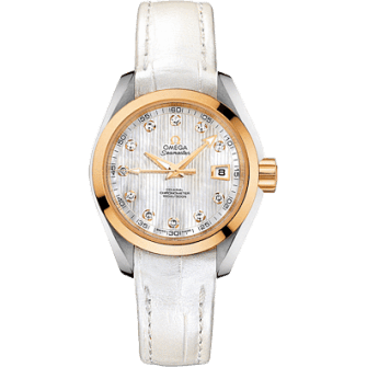 Seamaster Aqua Terra 150M Co-Axial 30 Stainless Steel / Yellow Gold / MOP