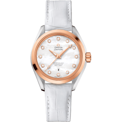 Seamaster Aqua Terra 150M Master Co-Axial 34 Stainless Steel / Sedna Gold / MOP
