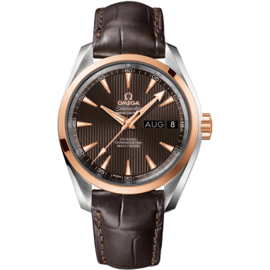 Seamaster Aqua Terra 150M Co-Axial 38.5 Annual Calendar Stainless Steel / Red Gold / Grey