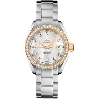 Seamaster Aqua Terra 150M Co-Axial 30 Stainless Steel / Yellow Gold / Diamond / MOP / Bracelet