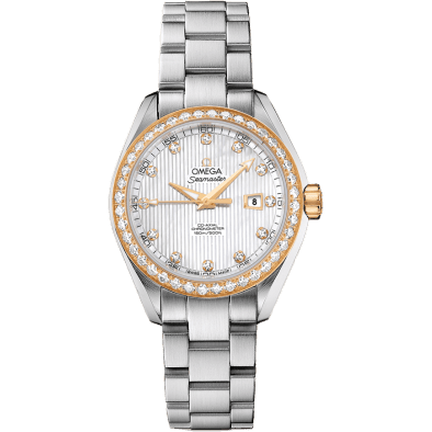 Seamaster Aqua Terra 150M Co-Axial 34 Stainless Steel / Yellow Gold / Diamond / MOP / Bracelet