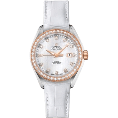 Seamaster Aqua Terra 150M Co-Axial 34 Stainless Steel / Red Gold / Diamond / MOP