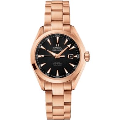 Seamaster Aqua Terra 150M Co-Axial 34 Red Gold / Black / Bracelet