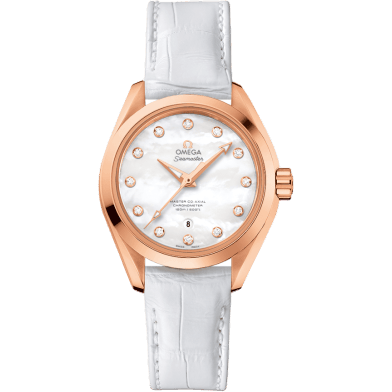 Seamaster Aqua Terra 150M Master Co-Axial 34 Sedna Gold / MOP