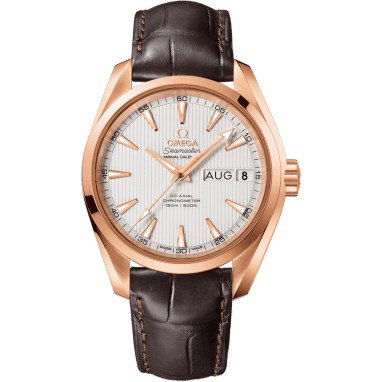 Seamaster Aqua Terra 150M Co-Axial 38.5 Annual Calendar Red Gold / Silver