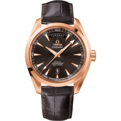 Seamaster Aqua Terra 150m Co-Axial 41.5 Day-Date Red Gold / Grey