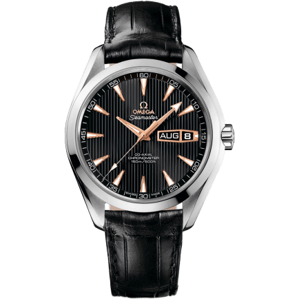 Seamaster Aqua Terra 150m Co-Axial 43 Annual Calendar White Gold / Grey