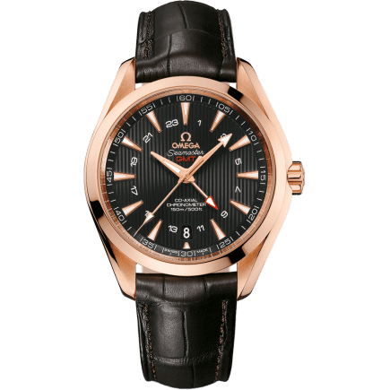 Seamaster Aqua Terra 150M Co-Axial 43 GMT Red Gold / Grey