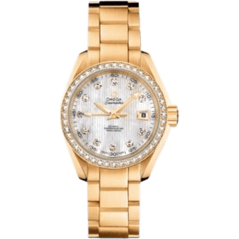 Seamaster Aqua Terra 150M Co-Axial 30 Yellow Gold / Diamond / MOP / Bracelet