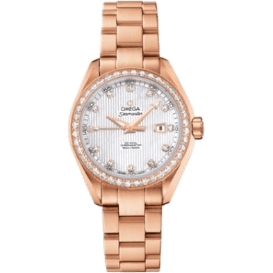 Seamaster Aqua Terra 150M Co-Axial 34 Yellow Gold / Diamond / MOP / Bracelet