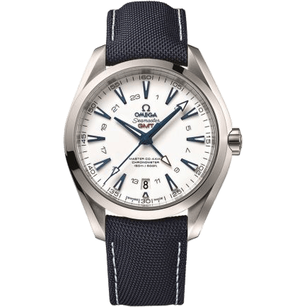 Seamaster Aqua Terra 150M Co-Axial 43 GMT Titanium / White / GoodPlanet
