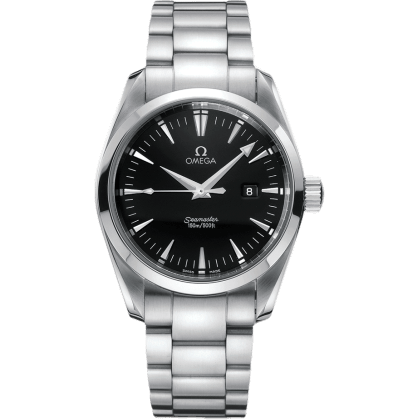 Seamaster Aqua Terra 150M Quartz 39.2 Stainless Steel / Black / Bracelet