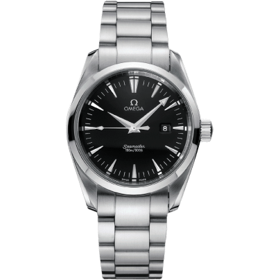 Seamaster Aqua Terra 150M Quartz 36.2 Stainless Steel / Black / Bracelet