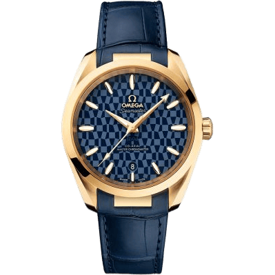 Seamaster Aqua Terra 150M Master Chronometer 38 Yellow Gold / Blue / Tokyo 2020 Olympics
