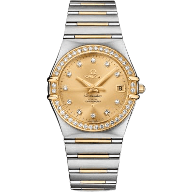 Constellation Automatic 36 Stainless Steel / Yellow Gold / Diamond / Champagne / 160 Years