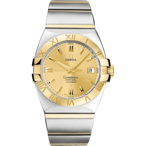 Constellation 35 Chronograph Stainless Steel - Yellow Gold / Champagne