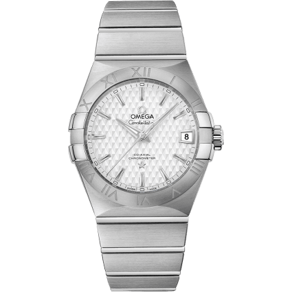Constellation Co-Axial 38 Stainless Steel / Silver Lozenge