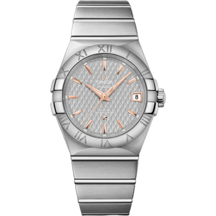 Constellation Co-Axial 38 Stainless Steel / Grey Lozenge