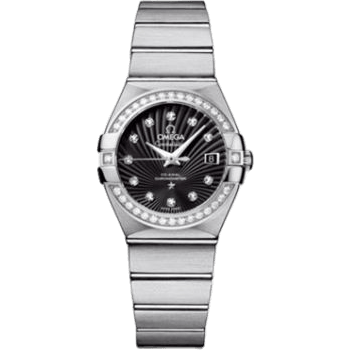 Constellation Co-Axial 27 Brushed Stainless Steel / Diamond / Black Supernova