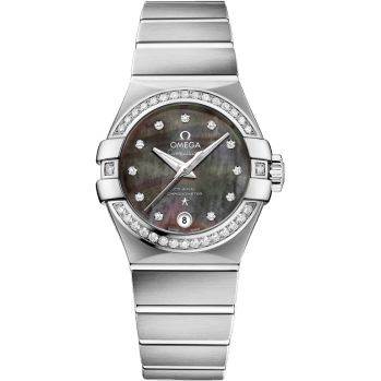 Constellation Co-Axial 27 Brushed Stainless Steel / Diamond / Tahiti MOP