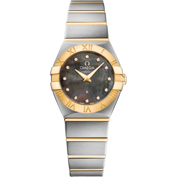 Constellation Quartz 24 Stainless Steel / Yellow Gold / Grey MOP