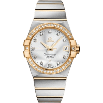 Constellation Co-Axial 38 Stainless Steel / Yellow Gold / Diamond / Silver