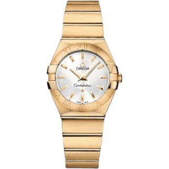 Constellation Quartz 27 Brushed Yellow Gold / Silver