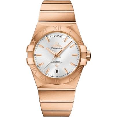 Constellation Co-Axial 38 Day-Date Red Gold / Silver