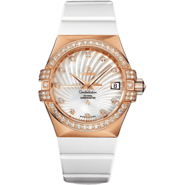 Constellation Co-Axial 35 Red Gold / Diamond / MOP Supernova / Rubber