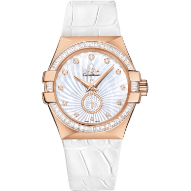 Constellation Co-Axial 35 Small Seconds Red Gold / Diamond / MOP Supernova