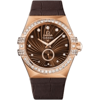Constellation Co-Axial 35 Small Seconds Red Gold / Diamond / Brown Supernova