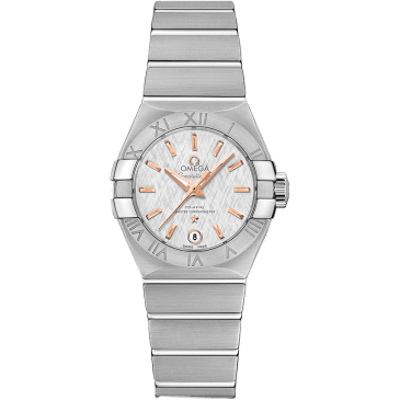 Constellation Co-Axial Master Chronometer 27 Stainless Steel / Silver Silk