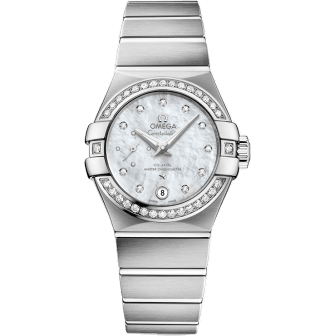 Constellation Co‑Axial Master Chronometer 27 Small Seconds Stainless Steel / Diamond / MOP