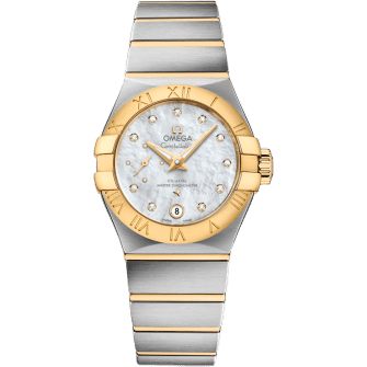 Constellation Co‑Axial Master Chronometer 27 Small Seconds Stainless Steel / Yellow Gold / MOP
