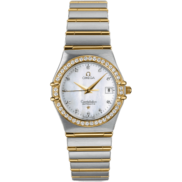 Constellation Quartz 27.5 Stainless Steel / Yellow Gold / Diamond / MOP