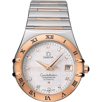 Constellation Automatic 35.5 Stainless Steel - Red Gold / Silver - Diamond