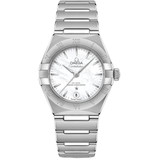 Constellation Manhattan 29 Co-Axial Master Chronometer Stainless Steel / MOP