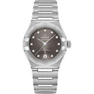 Constellation Manhattan 29 Co-Axial Master Chronometer Stainless Steel / Grey - Diamond